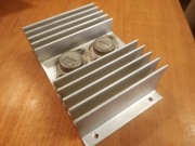 UNITRA Diora wzmacniacz WST-102 Kleopatra radiator końcówka 2N3055