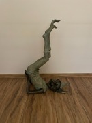 Skrzat ; Gnom ; figura z brązu