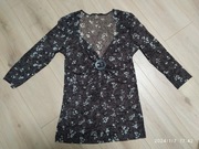 Bluzka damska, siateczkowa, elastyczna, r. 38