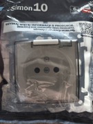 Gniazdo hermetyczne z klapką SIMON 10 