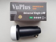 Pojedynczy konwerter LNB VuPlus Darkgold do TV Sat