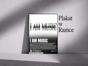 Plakat Playboi Carti i am music w ramce 42x30