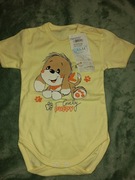 Bawełniane body w rozm. 80