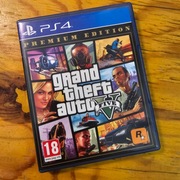 GTA 5 V PL Grand Theft Auto PlayStation 4 PS4 PS5 Stan Bardzo Dobry 9/10
