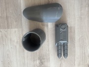 Wydruk 3D star wars mandalorian naramiennik do dalszej obróbki