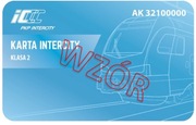 Karta Intercity do 14 Stycznia 2026 klasa 2 PKP - na okaziciela
