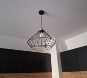 lampa loftowa czarna używana