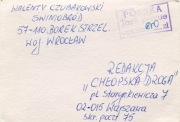 1990 - Borek Strzeliński- Taxe percue, opłata got.