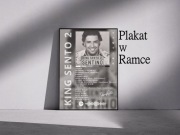 Plakat Sento "KIng sento 2" Plakat w ramce 42x30