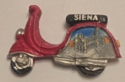 Magnes na lodówkę ceramiczny SIENA Włochy Italy Skuter(2K).