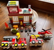 Lego Duplo remiza strażacka i wóz strażacki (10970 + 10969)