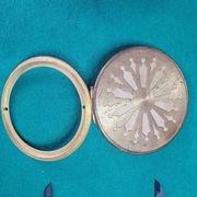 Tylne drzwiczki do zegara Francuskiego śr. mon. ok. 10,05 cm