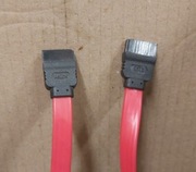 Kabel SATA prosty SATA prosty 40 cm czerwony 