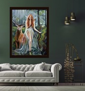 Obraz na płótnie Artemis  100x70 cm