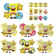 Zestaw urodzinowy SpongeBob Kanciastoporty- 44 pozycji w zestawie.
