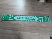 Szalik FC St. Gallen - Sankt Gallen, Szwajcaria, kibic, szal piłkarski 