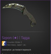 szpon tajga po testach bojowych