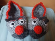 Kapcie papcie świąteczne 31-33