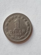 moneta 1 DINAR * JUGOSŁAWIA * 1965