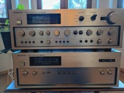 Sony TAN8250 TAE8450 Zestaw z 1974r 230v W stanie Przepięknym serwis
