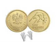 2 gr grosze 2018 mennicze z woreczka + GRATISY