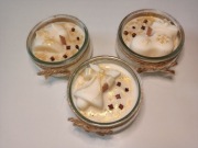 Zestaw świątecznych świec sojowych handmade