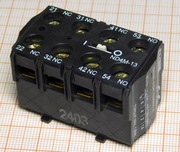 Styki pomocnicze 6A 230V ND4M-13 ETI [093]