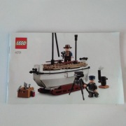 LEGO icons 40729 łudka, figurki + instrukcja