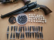 Rewolwer Remington 1858 New Model Army 44 Rewolwer Czarnoprowy+zestaw start