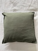 Ikea Gurli Poszewka zielona khaki 50x50 cm