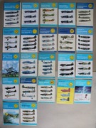 1422 Zestaw 25 książek o samolotach z II WŚ : Typy Broni i Uzbrojenia