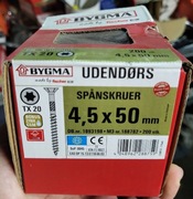 Wkręty do drewna fischer 4.5x50