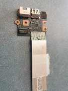 Płytka usb, lan, gniazdo słuchawkowe Toshiba c55