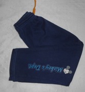 granatowe spodnie dół piżamy Mickey  110/116