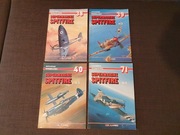 Aj-Press Monografie lotnicze 38, 39, 40, 71 Supermarine Spitfire cz.1,2,3,4