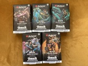 Tarkir Dragonstorm Display wszystkie 5 talii commander nowe mtg magic