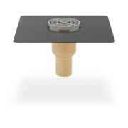 Wpust SITA MINI prosty bitumiczny DN 50 mm - NOWY