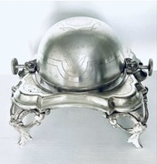 Naczynie, maselnica plater Br. Henneberg nr kat. 2502 ca. 1874-1883