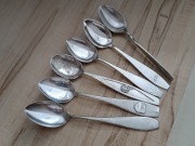 POSREBRZANE ŁYŻECZKI DO KAWY FILIŻANKI FINLANDIA RÓŻNE