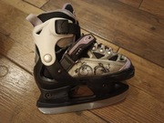 lyzwy dla dziecka regulowane rozmiar 29-32