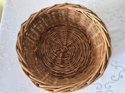 Koszyk wiklinowy ręcznie pleciony naturalny ekologiczny do kuchni i dekorac