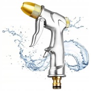 PISTOLET Z DYSZĄ DO WĘŻA OGRODOWEGO Z WYTRZYMAŁEGO METALU