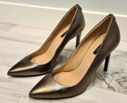 Buty Szpilki Złote Patrizia Pepe roz.39 NOWE !!