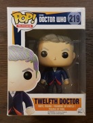 Figurka Funko POP – Twelfth Doctor #219 – Doctor Who + protektor