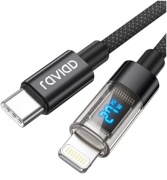 Kabel USB C na Lightning 1m. Wyposażony w oryginalny chip Smart. 