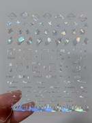 NAKLEJKI NA PAZNOKCIE SAMOPRZYLEPNE DO ZDOBIEŃ