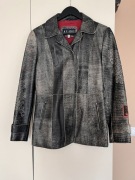 Vintage skórzana kurtka Armani jeans 