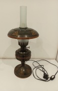 Stara lampa stołowa PRL