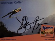 Andreas Kofler oryginalny autograf 