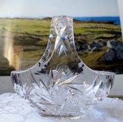 Kryształ Pb24.  Koszyczek/cukiernica/bombonierka 